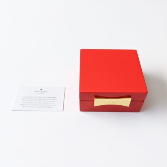 Kate Spade Bow Jewelry Box - Picture 2 of 13